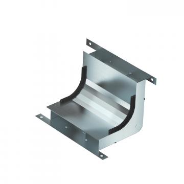 Függőleges sarokelem, 2-rekeszes, csatornamagasság 38 mm