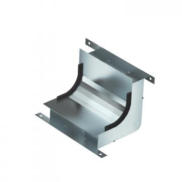 Függőleges sarokelem, 2-rekeszes, 48 mm