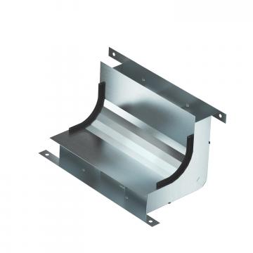 Függőleges sarokelem, háromrekeszes, 48 mm magas