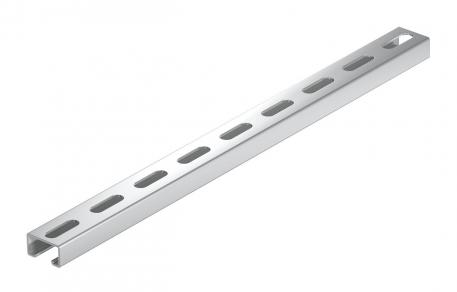 Profilsín MS4022, nehéz kivitel, 18 mm résméret, A2, perforált 2000 | 40 | 22,5 | 2 | felületkezelés nélkül, utókezelt