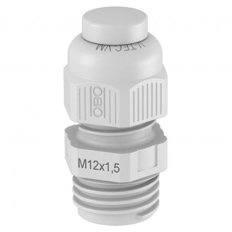 Tömszelence, metrikus menet záródugóval, világosszürke  |  | M12 x 1,5 | nem | világosszürke; RAL 7035