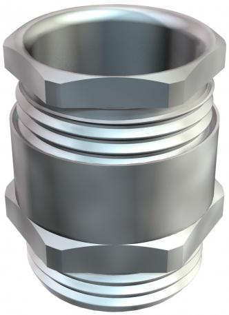 Konuskabelverschraubung, metrisches Gewinde, kleiner Dichtring, vernickelt M63 x 1,5