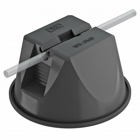 Tetővezeték-tartó lapostetőkhöz, 165 MBG, megnövelt talplemezzel 200 |  | Rd 10