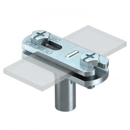 Vezetéktartó szalaghoz 30x4 mm lapos