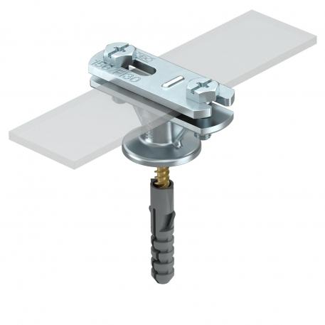Vezetéktartó szalaghoz 30x4 mm lapos
