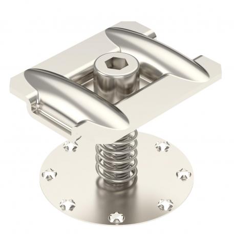 Intermediate clamp with spring for PV module mounting 50 | 30