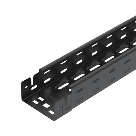 Cable tray RKS-Magic® 60 FS black 3050 | 100 | 60 | 0,75 | nem | fekete; RAL 9005 | acél | PES135 - Polyester