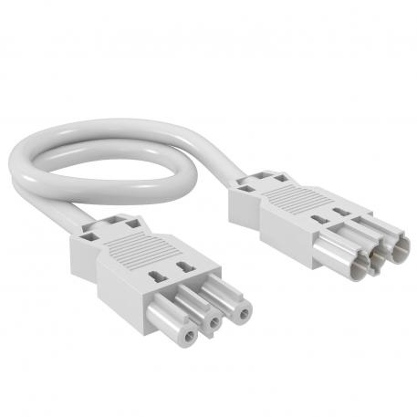 Összekötő vezeték 3 eres, PVC, 2,5 mm² keresztmetszetű, fehér