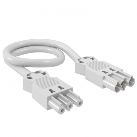 Összekötő vezeték 3 eres, halogénmentes, 2,5 mm² keresztmetszet, fehér