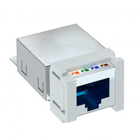 Cat6 csatlakozómodul, árnyékolt, Snap-In C típusú | igen