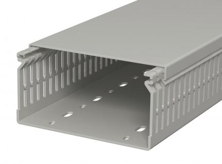 Vezetékrendező csatorna, LK4 N 60120 típus 2000 | 120 | 60 | Fenékperforálás | kőszürke; RAL 7030