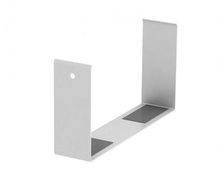 Toldásponti takarólemez, csatornamagasság 70 mm hófehér; RAL 9010