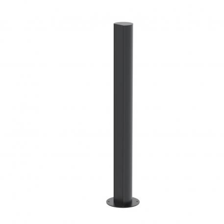 Service pole, type ISSRHSM45 675 | fekete; RAL 9005