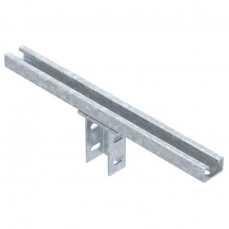 Head plate with welded-on MS5030 profile rail, FT 500 | 50 | 135