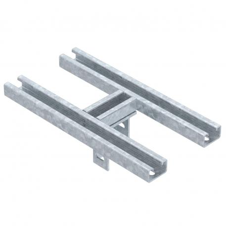 Fejlemez, 2 db hegesztett MS5030-profilsínnel, FT
 400 | 200 | 135