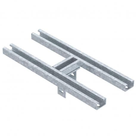 Fejlemez, 2 db hegesztett MS5030-profilsínnel, FT
 500 | 200 | 135