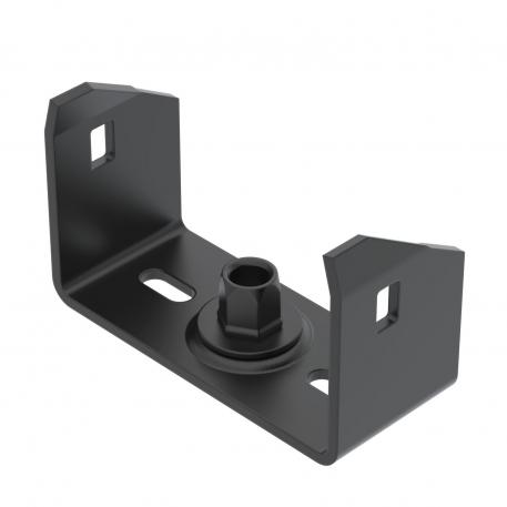 Centre suspension for cable tray, side height 60 mm, black 40 | 100 | 10,5 | 94 | fekete; RAL 9005