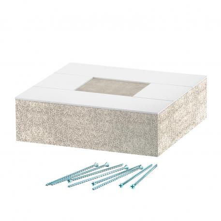 Végelem a PYROLINE® Con S tűzvédelmi csatornához BSKH09-K0506 140 | 133 | szürke