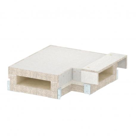 90°-os idom PYROLINE® Con S tűzvédelmi csatornához BSKH09-K0521 338 | 210 | 140 | 50 | 440