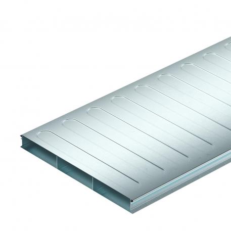 Padló alatti szerelőcsatorna, 2 részes, 3 rekeszes,  csatornamagasság 38 mm 2000 | 350 | 3