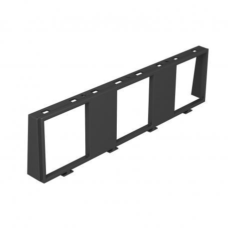 Beépíthető keret 3 db egyes Modul 45® szerelvényhez 3